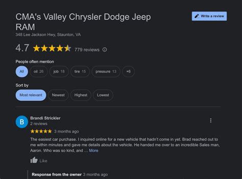 Northern Virginia Dealership recommendations 